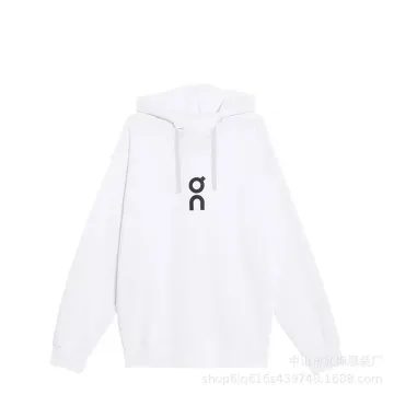 On White Hoodie